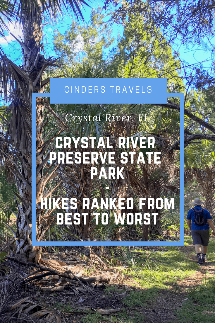 Hiking Crystal River Preserve State Park Trails Pin