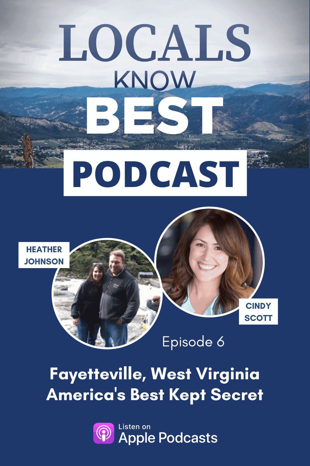 Locals Know Best Fayetteville Podcast Episode Pin