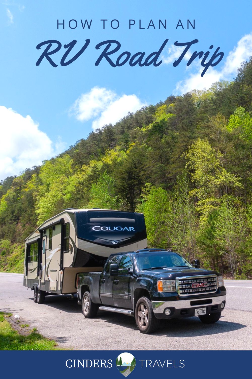 How to Plan and RV Road Trip Pin