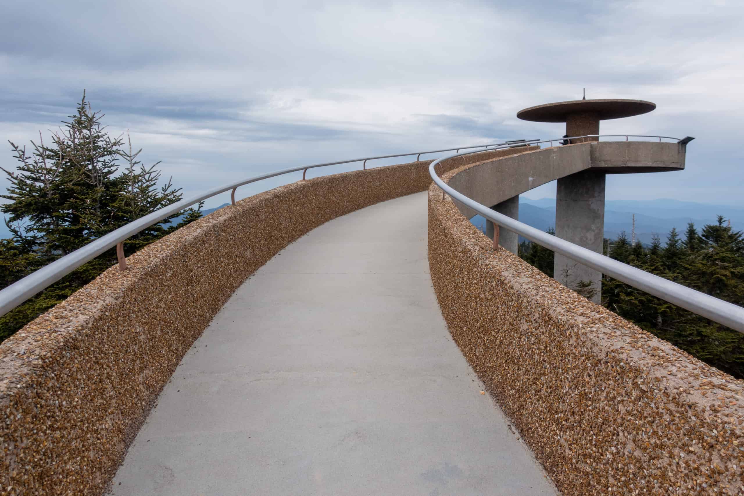 Clingmans Dome in Great Smoky Mountain National Park