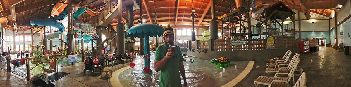 family water park area at Zehnder's Splash Village in Frankenmuth