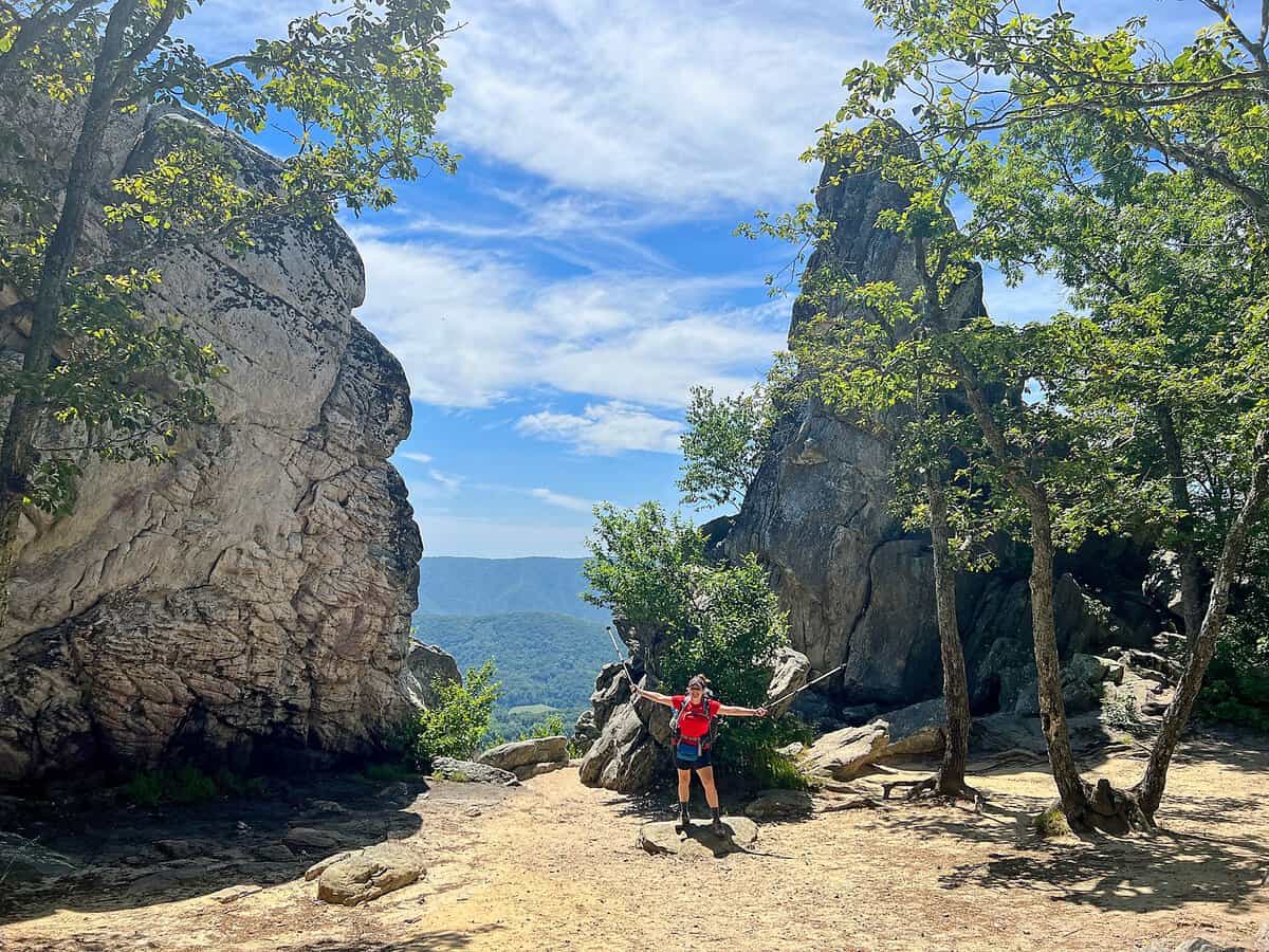 Dragon's Tooth on the triple crown trail