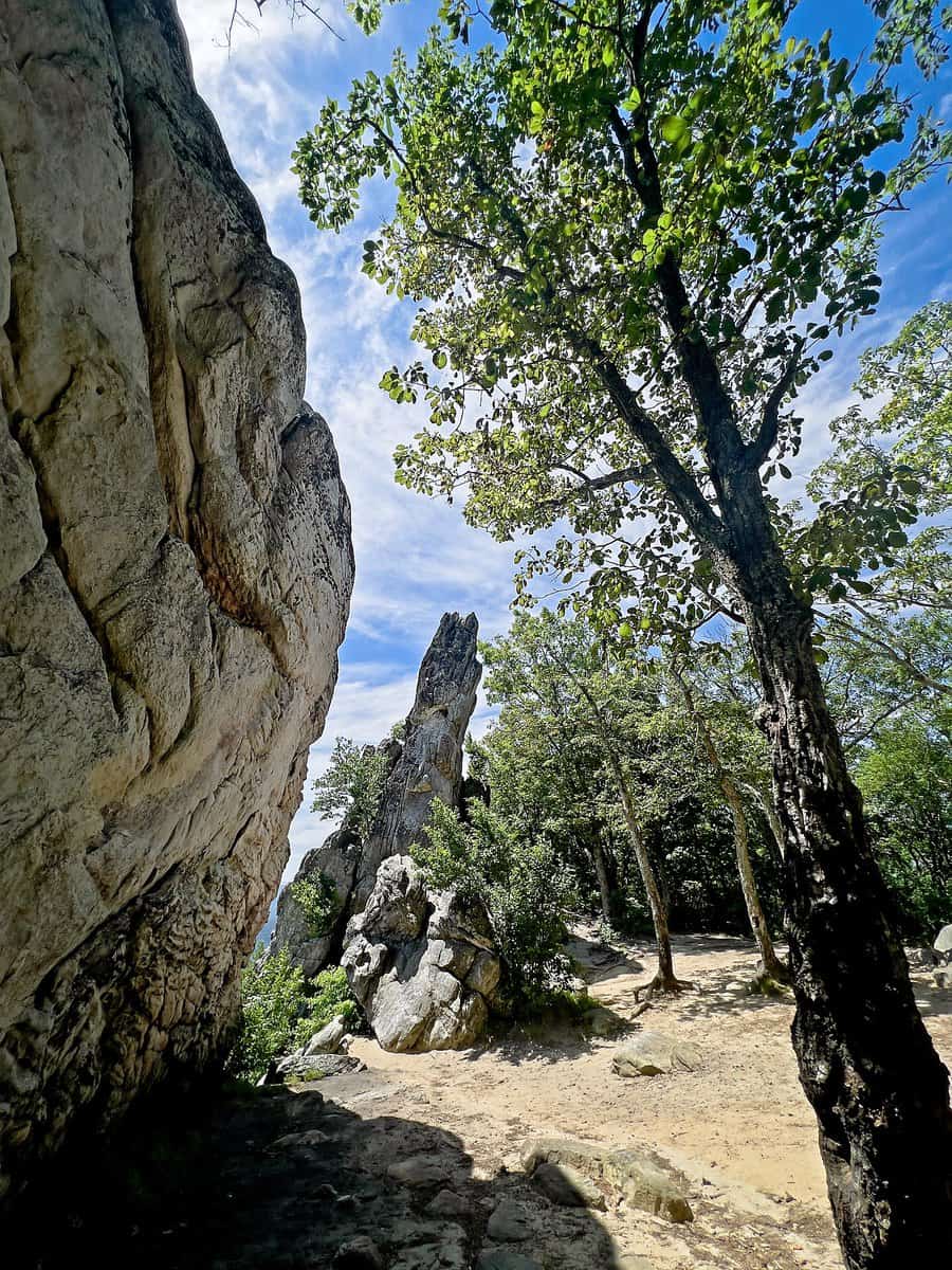 Dragon's Tooth on the triple crown trail