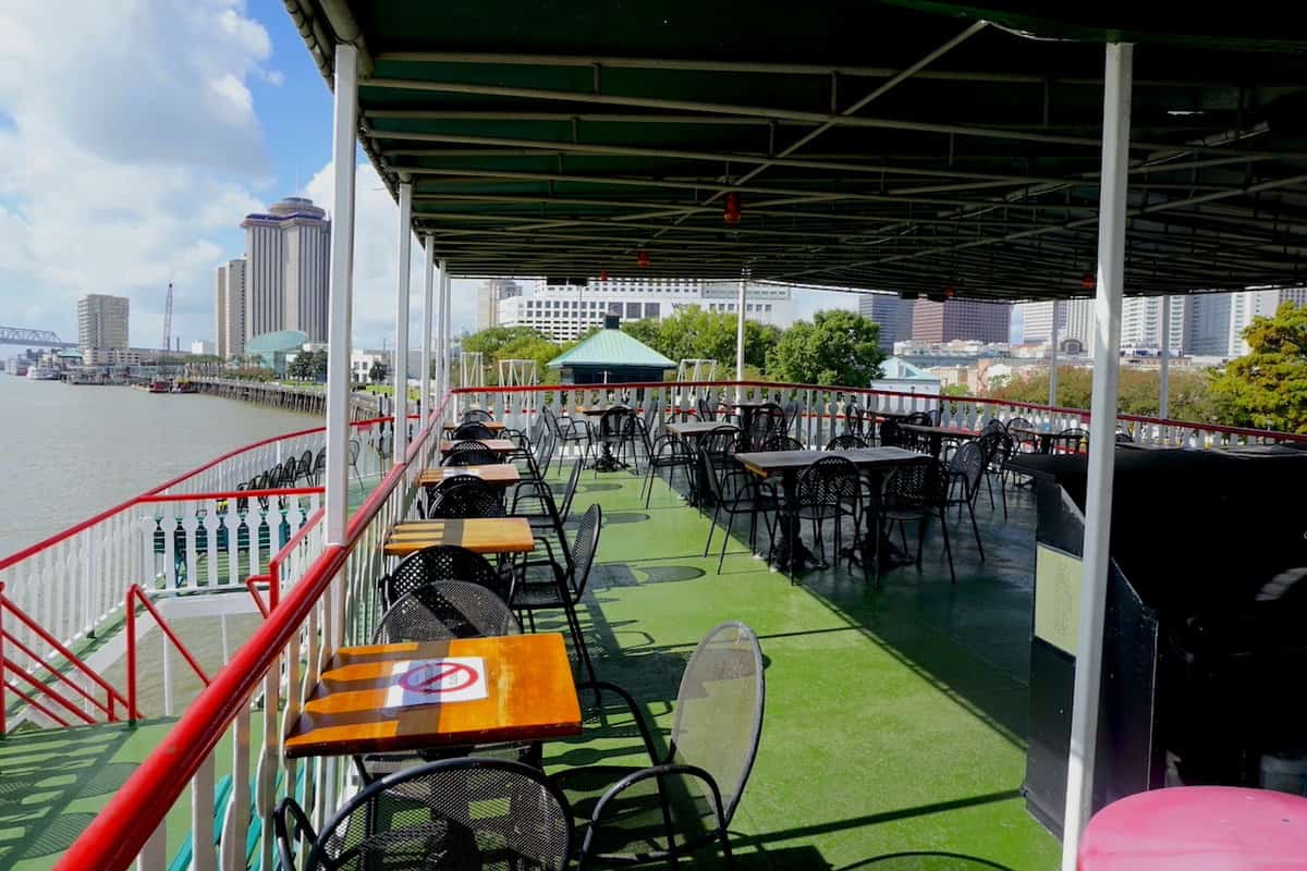 On Board Steamboat Natchez in NOLA