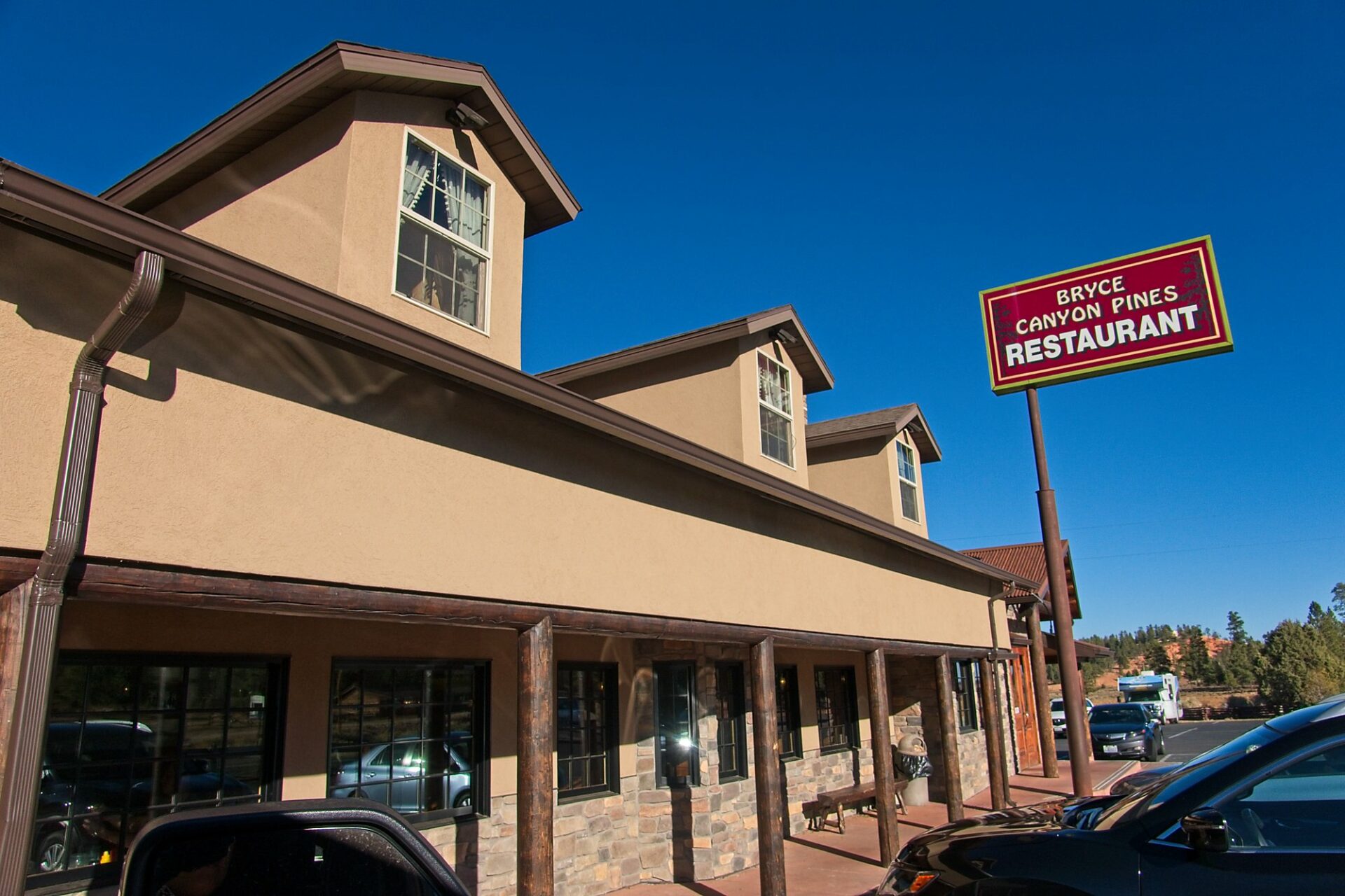 Bryce Canyon Pines Restaurant Entrance