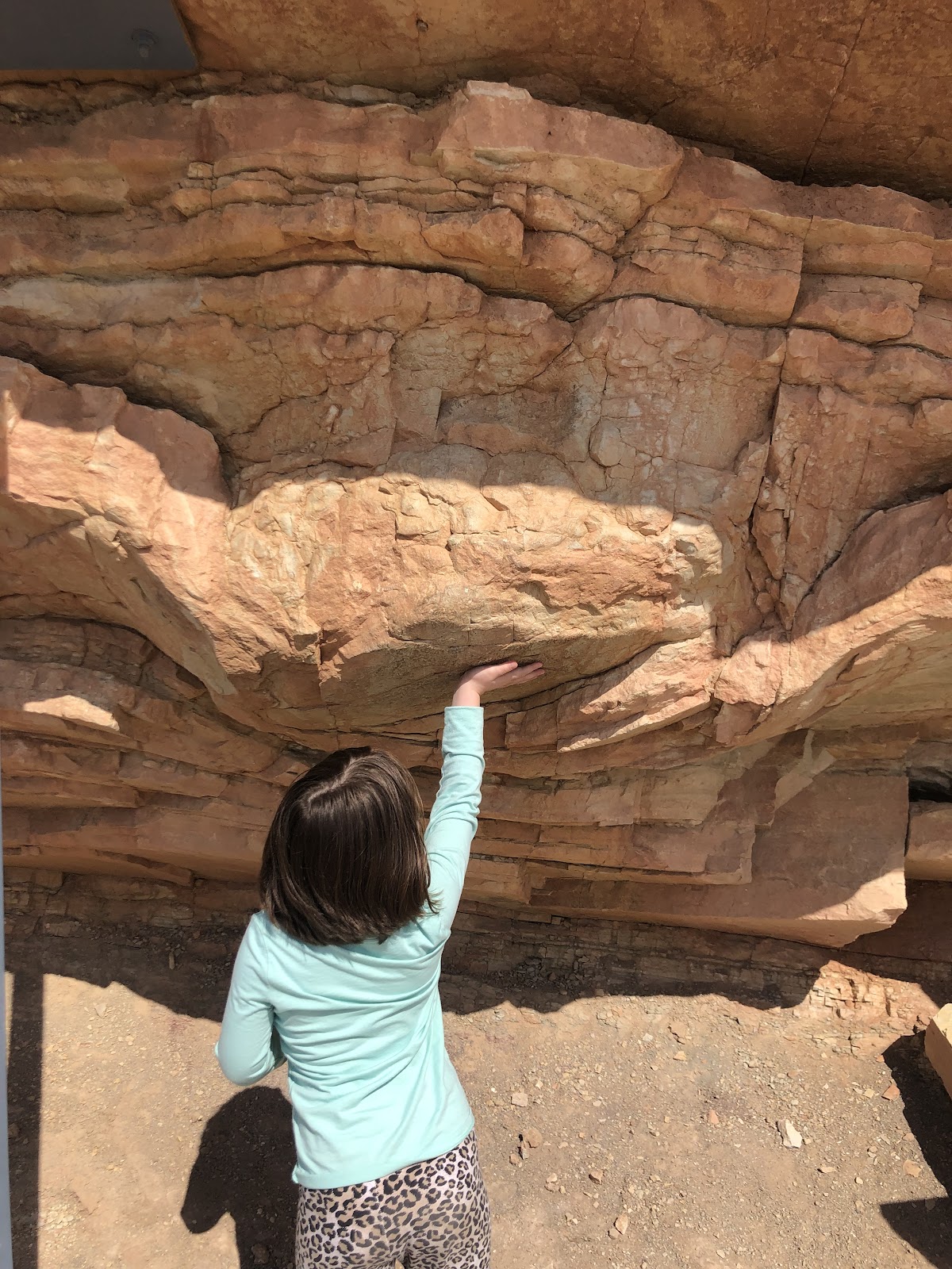 Family Vacationing in Colorado at Dinosaur Ridge