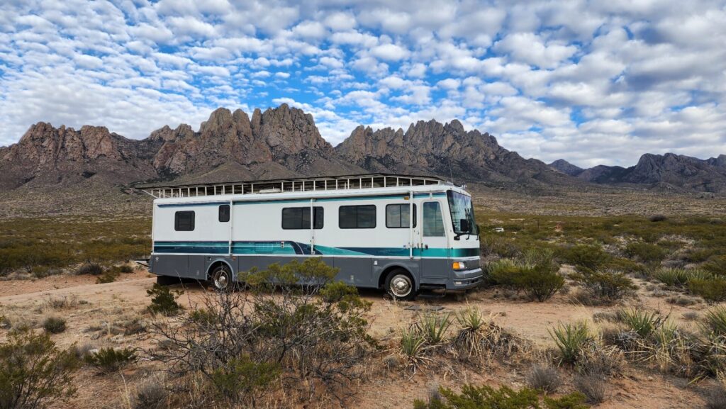 A class A motorhome