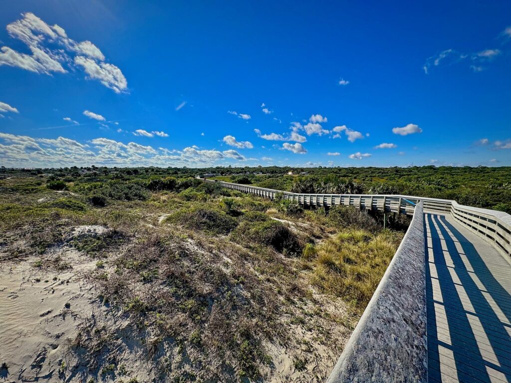 Boardwalk at Anastasia State Park