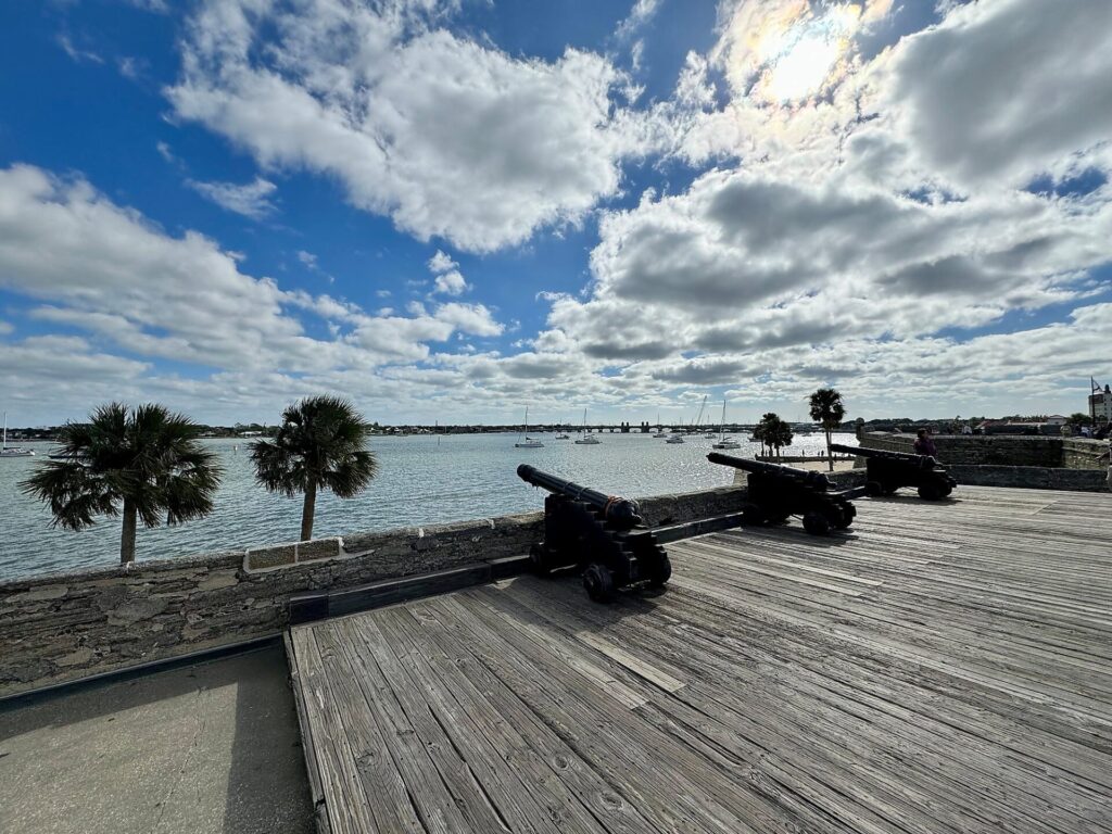 Castillo de San Marcos National Monument Upper Level - great for photos