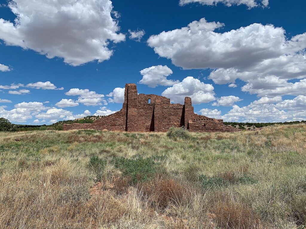 A structure at Salinas Pueblo Missions National Monument 