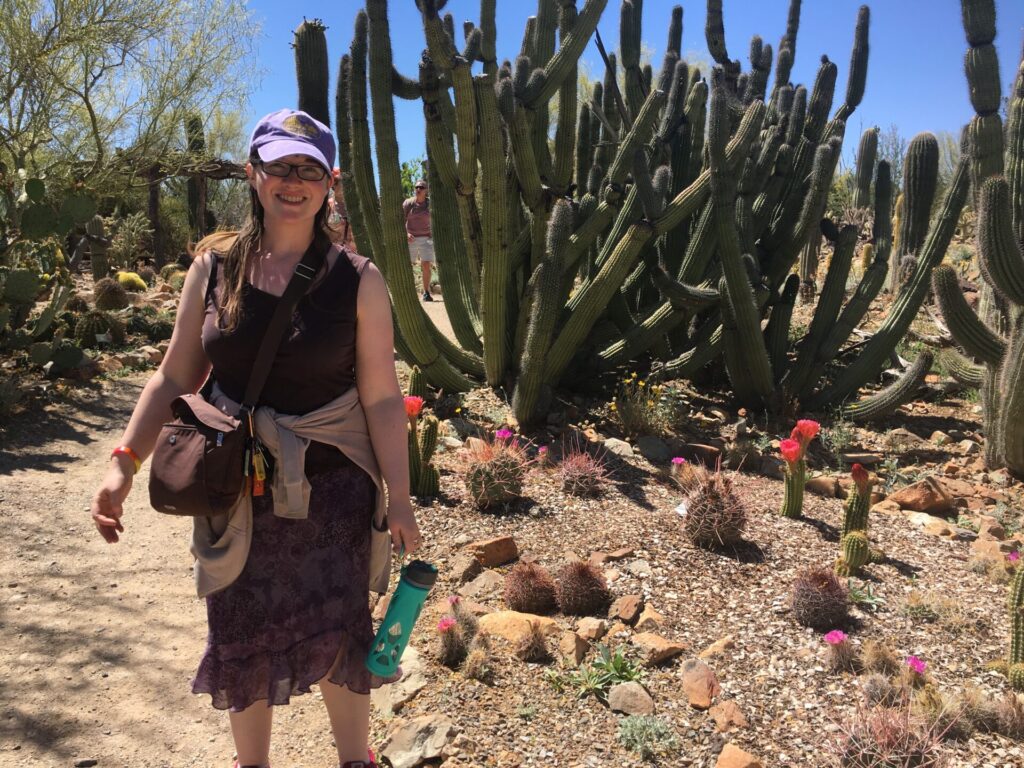 Jamie at Arizona-Sonora Desert Museum