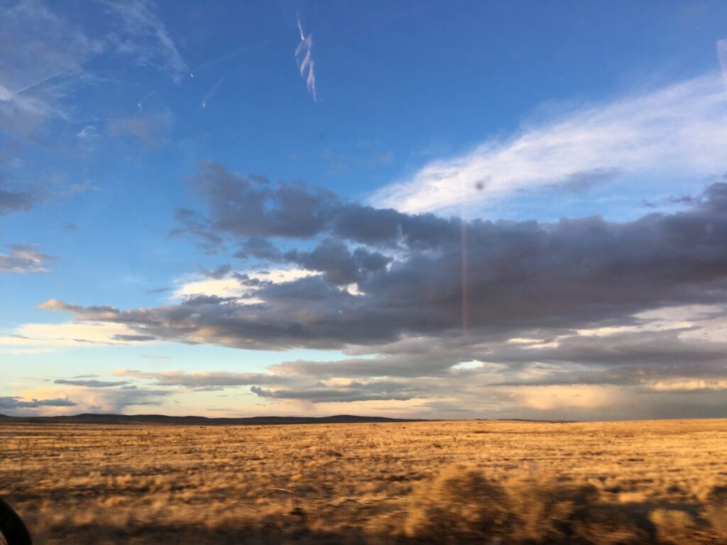 Roswell, New Mexico area via RV